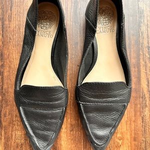 Vince Camuto Maita Leather Pointed Loafer Size 7